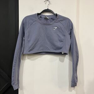 Gymshark Training Cropped Sweater Sweatshirt Size Small Activewear Workout